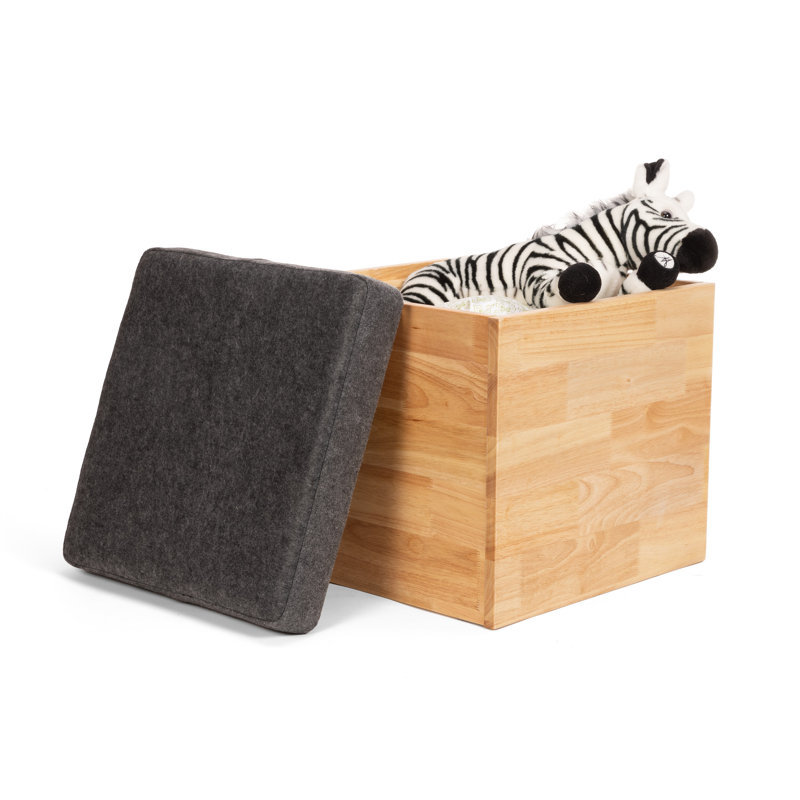 Loon Peak® Zanesfield Storage Ottoman, Cube Stool, Solid Loon Peak® Zanesfield Storage Ottoman, Cube Stool, Solid